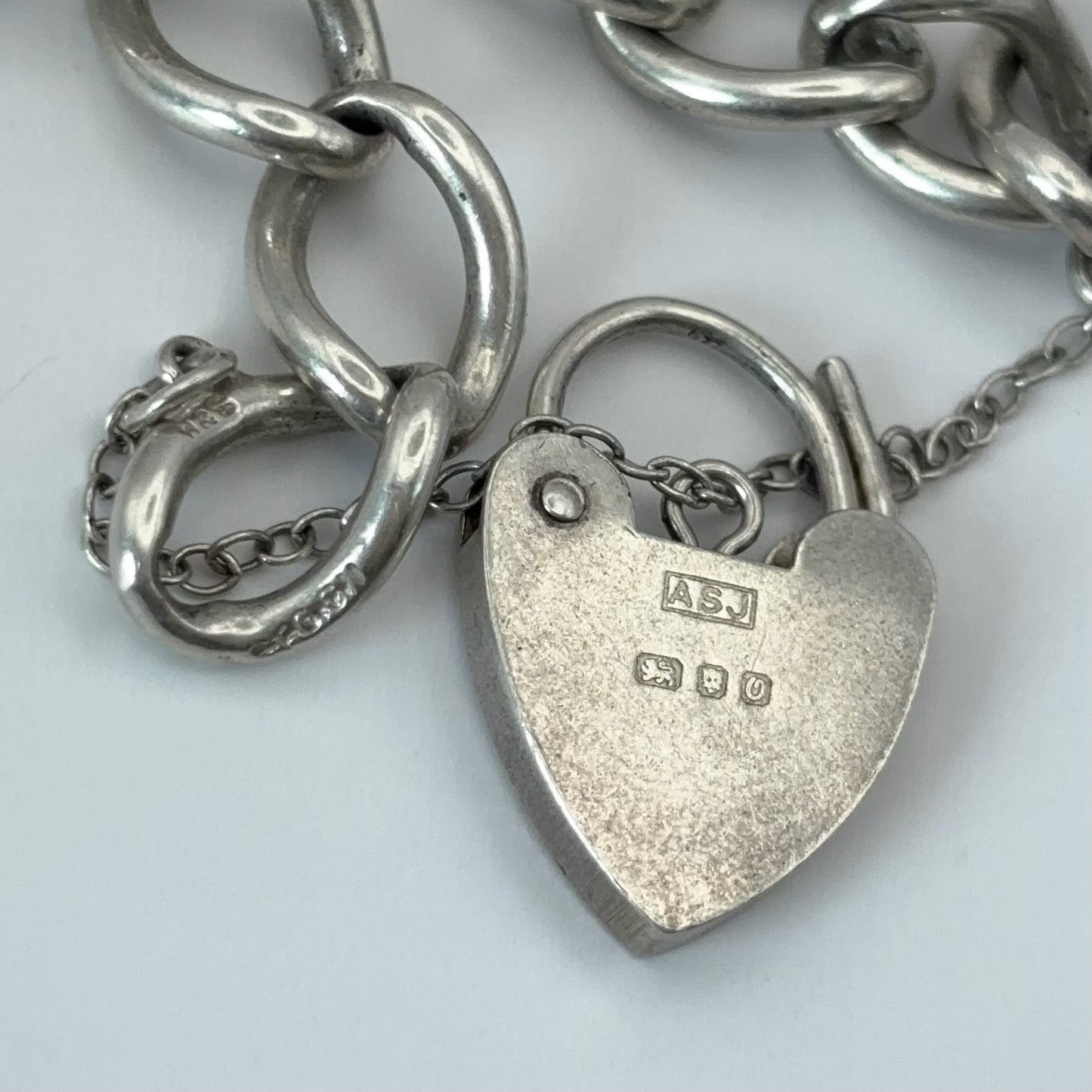 1988 Heart Padlock Bracelet