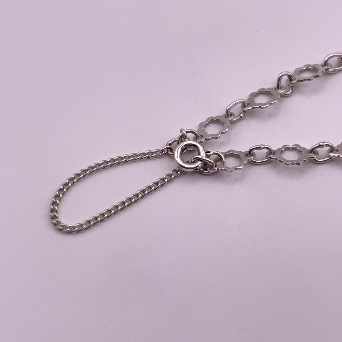 Flower Link Bracelet