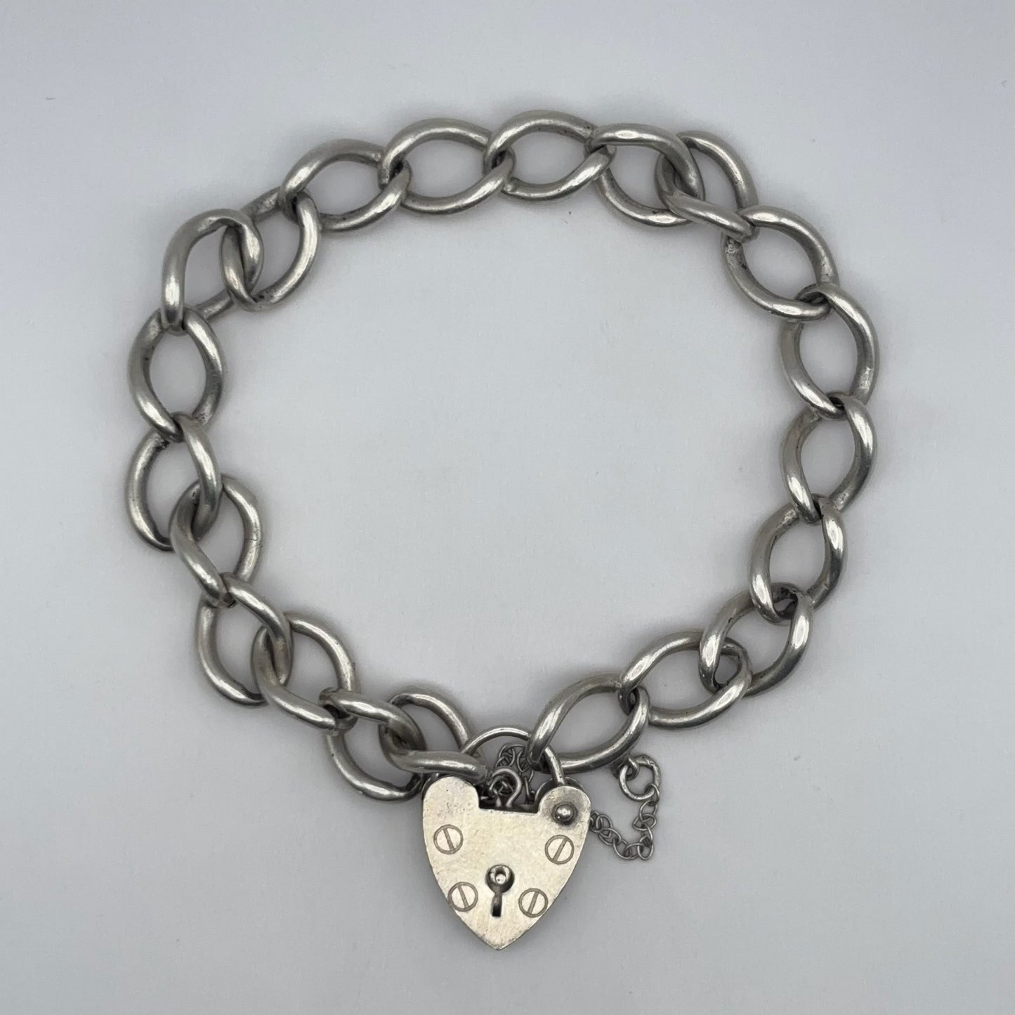 1988 Heart Padlock Bracelet