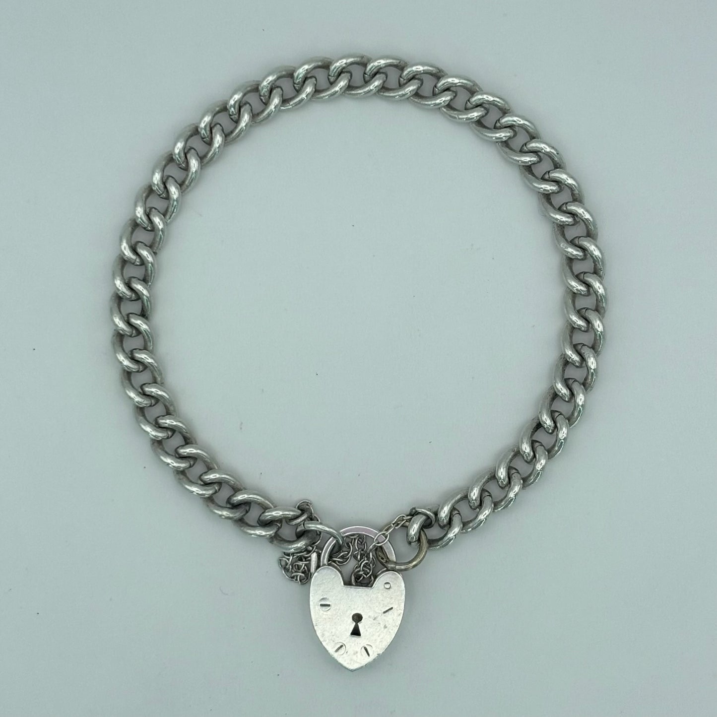 Heart Padlock Bracelet