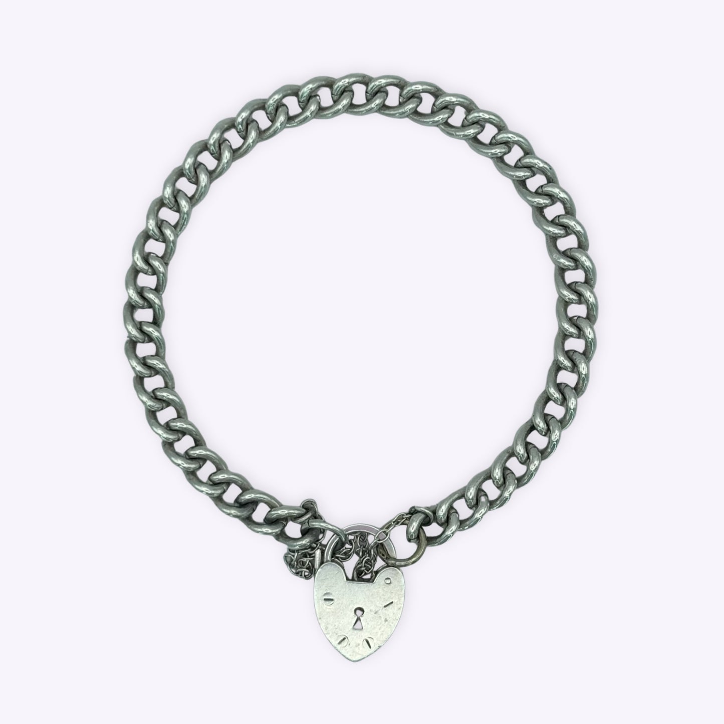 Heart Padlock Bracelet