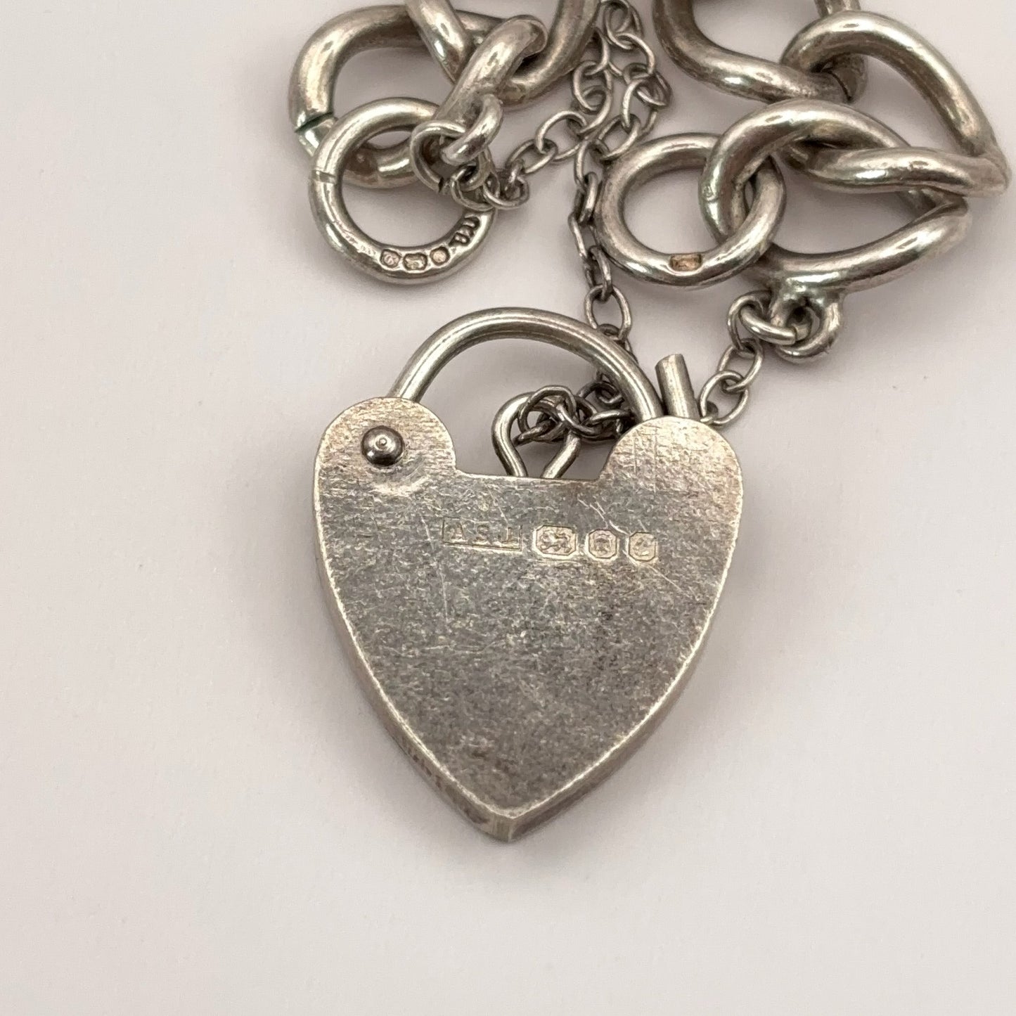 1977 Heart Padlock Bracelet