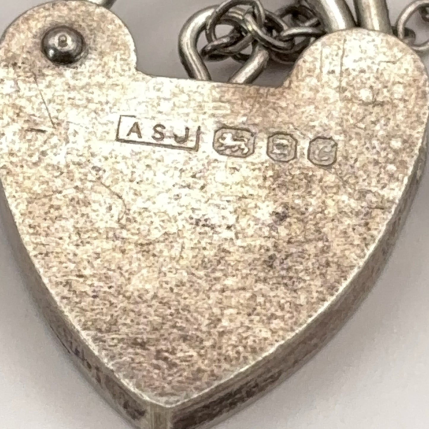 1977 Heart Padlock Bracelet