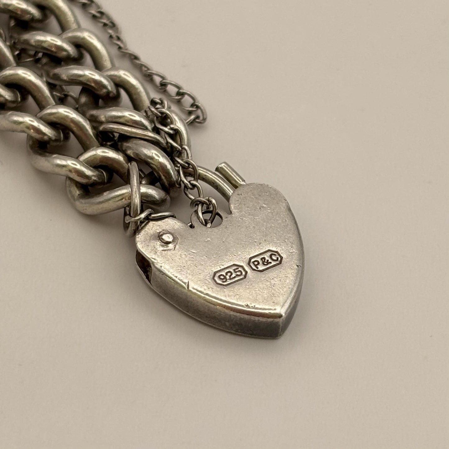 P&C Heart Padlock Bracelet