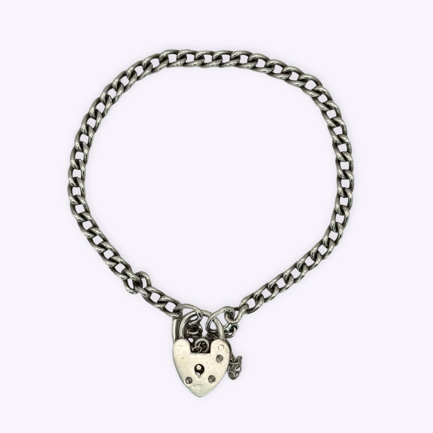 H&S Heart Padlock Bracelet