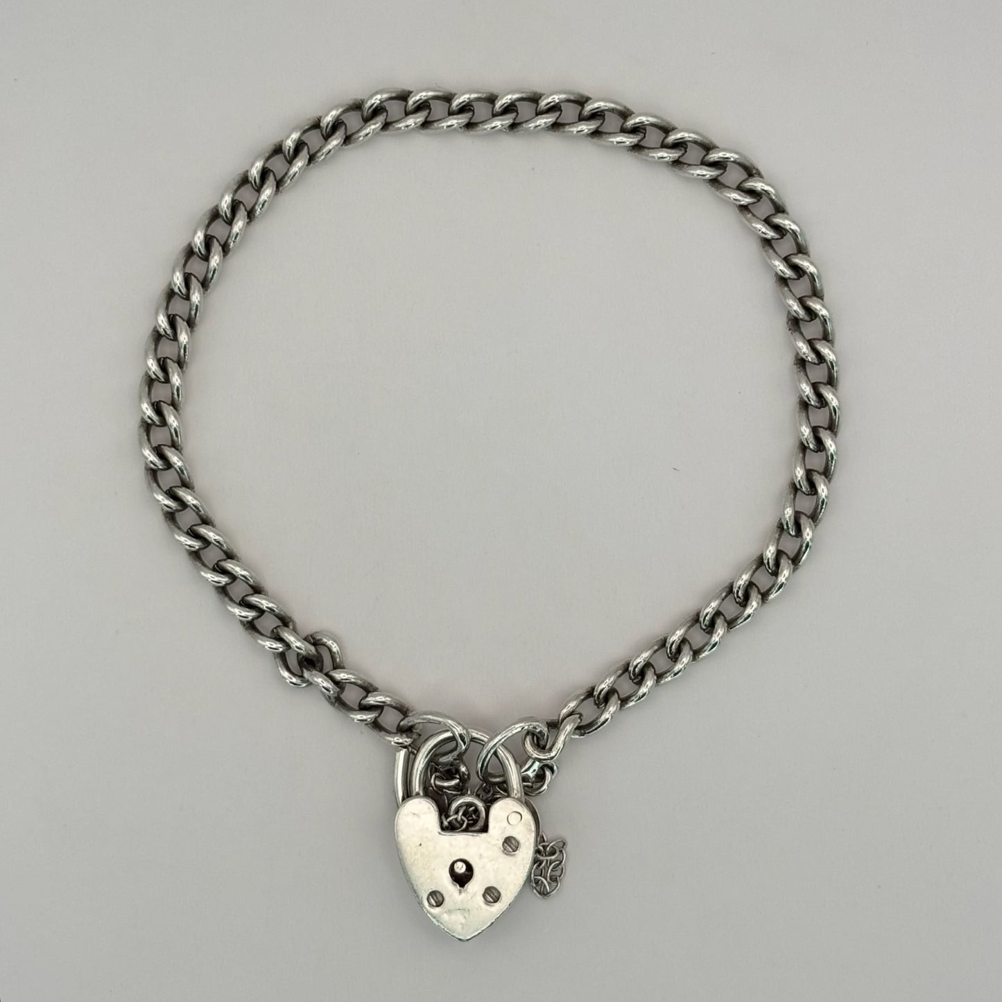 H&S Heart Padlock Bracelet