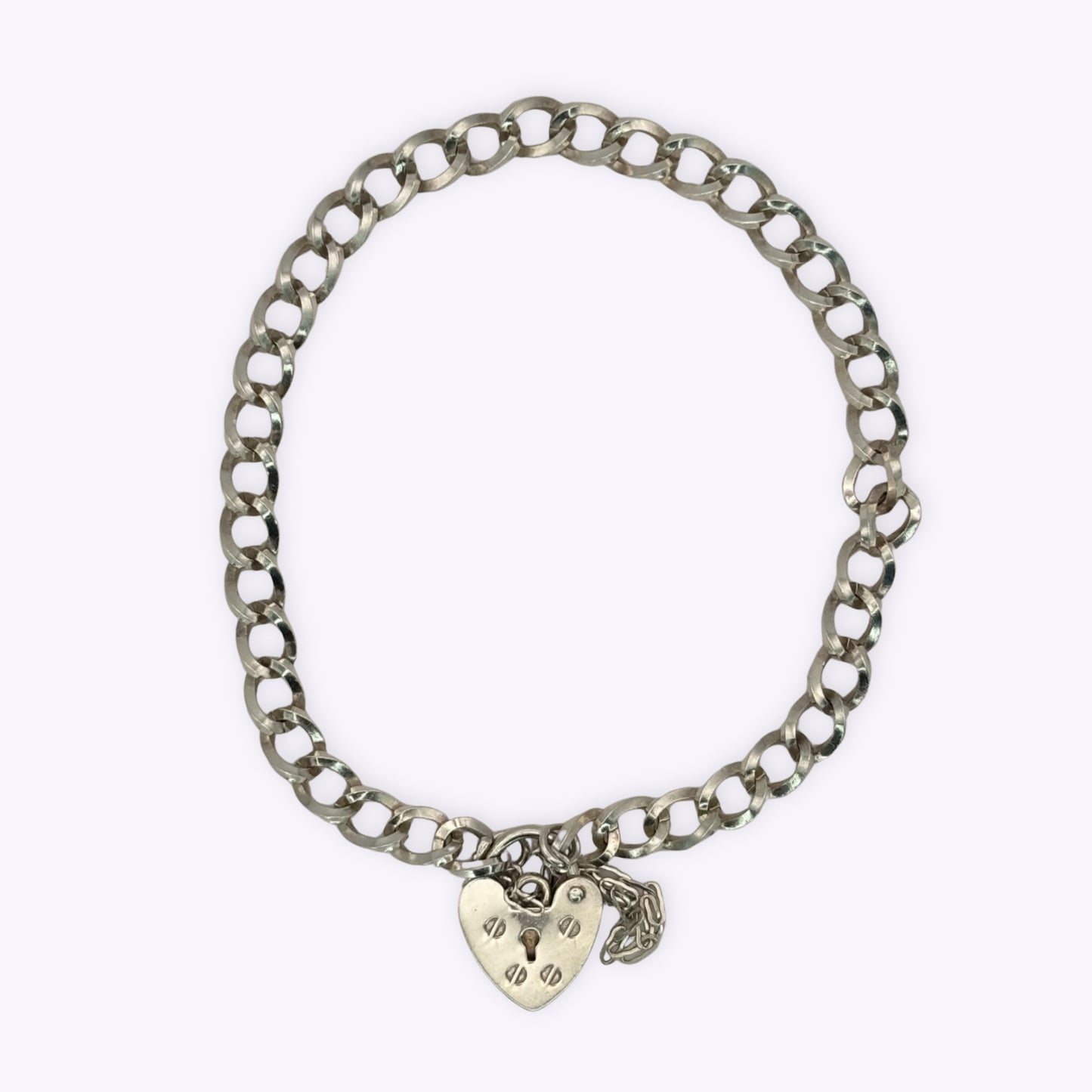 VKS Heart Padlock Bracelet