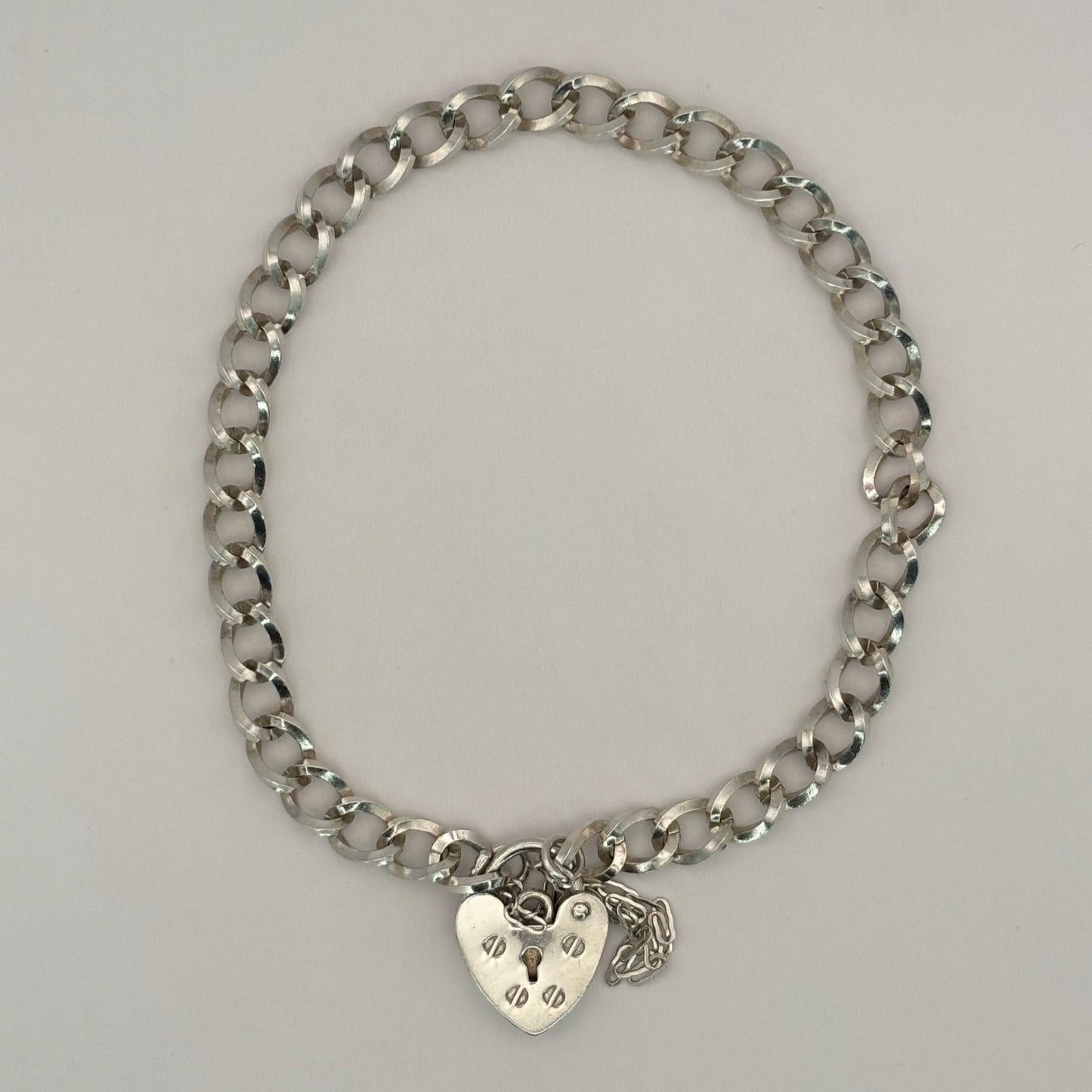 VKS Heart Padlock Bracelet