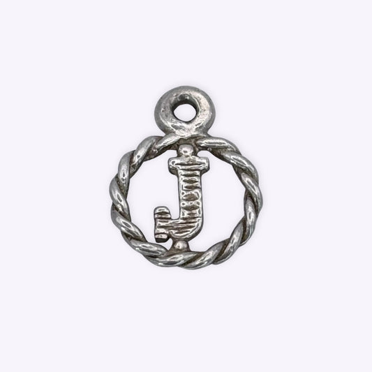 Mini 'J' Charm