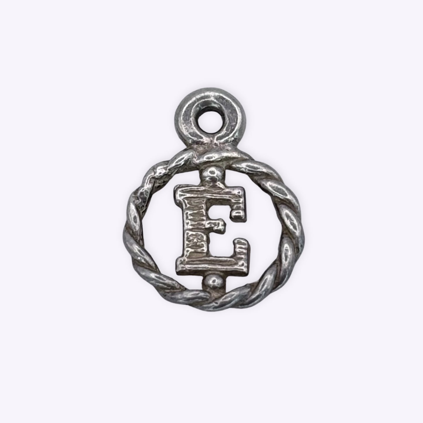 Mini 'E' Charm