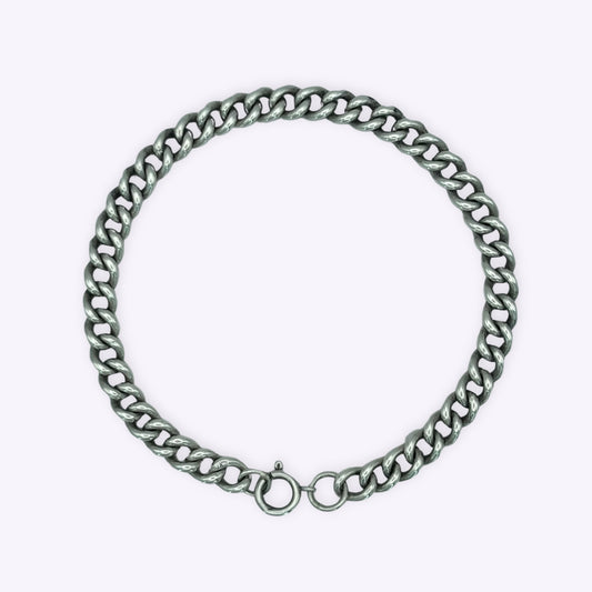 'F.W' Curb Link Bracelet