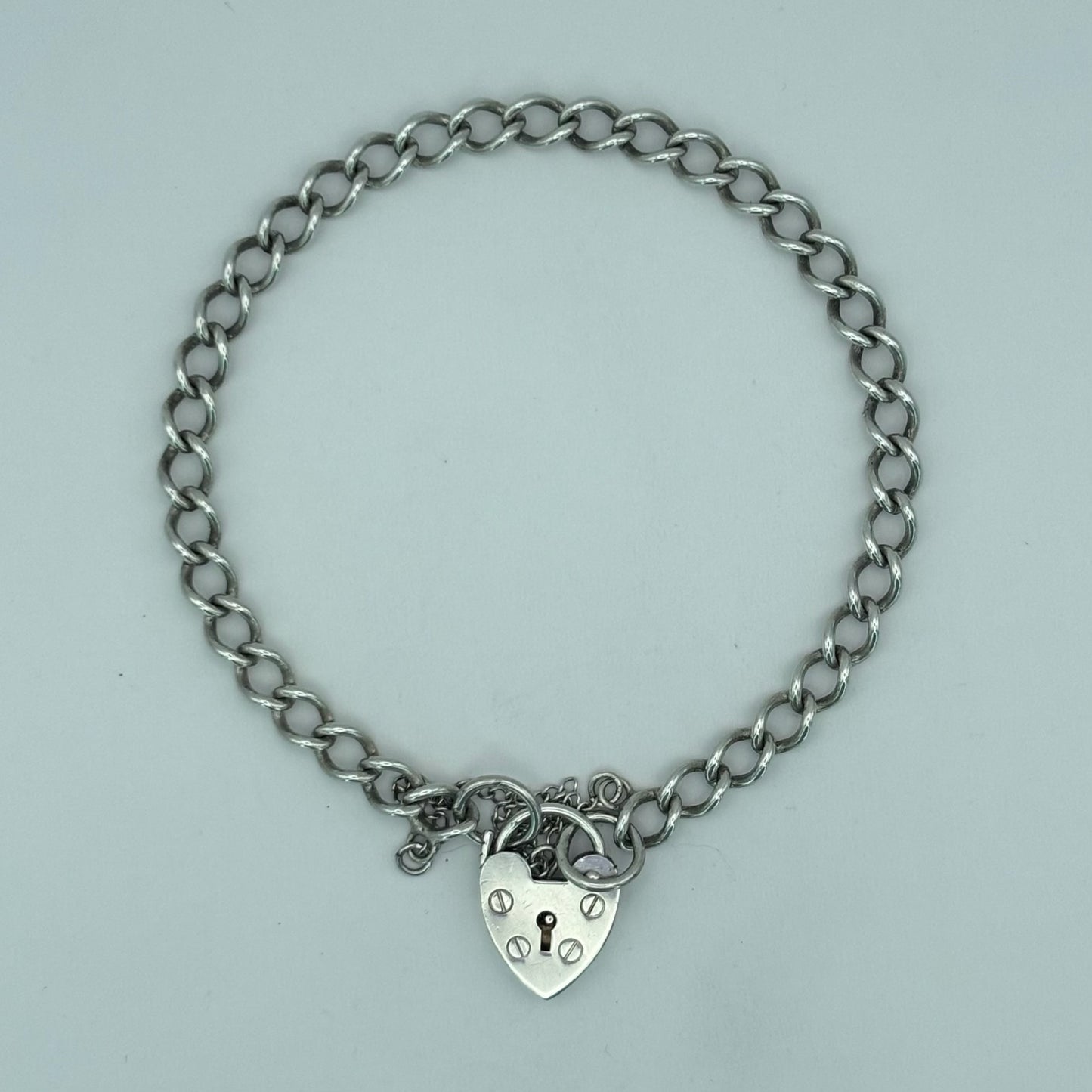ASJ Heart Padlock Bracelet