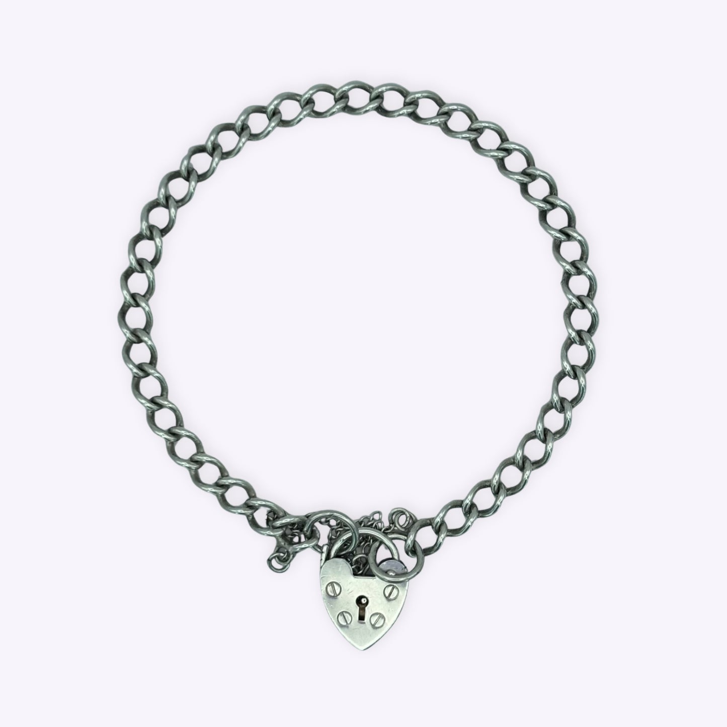 ASJ Heart Padlock Bracelet