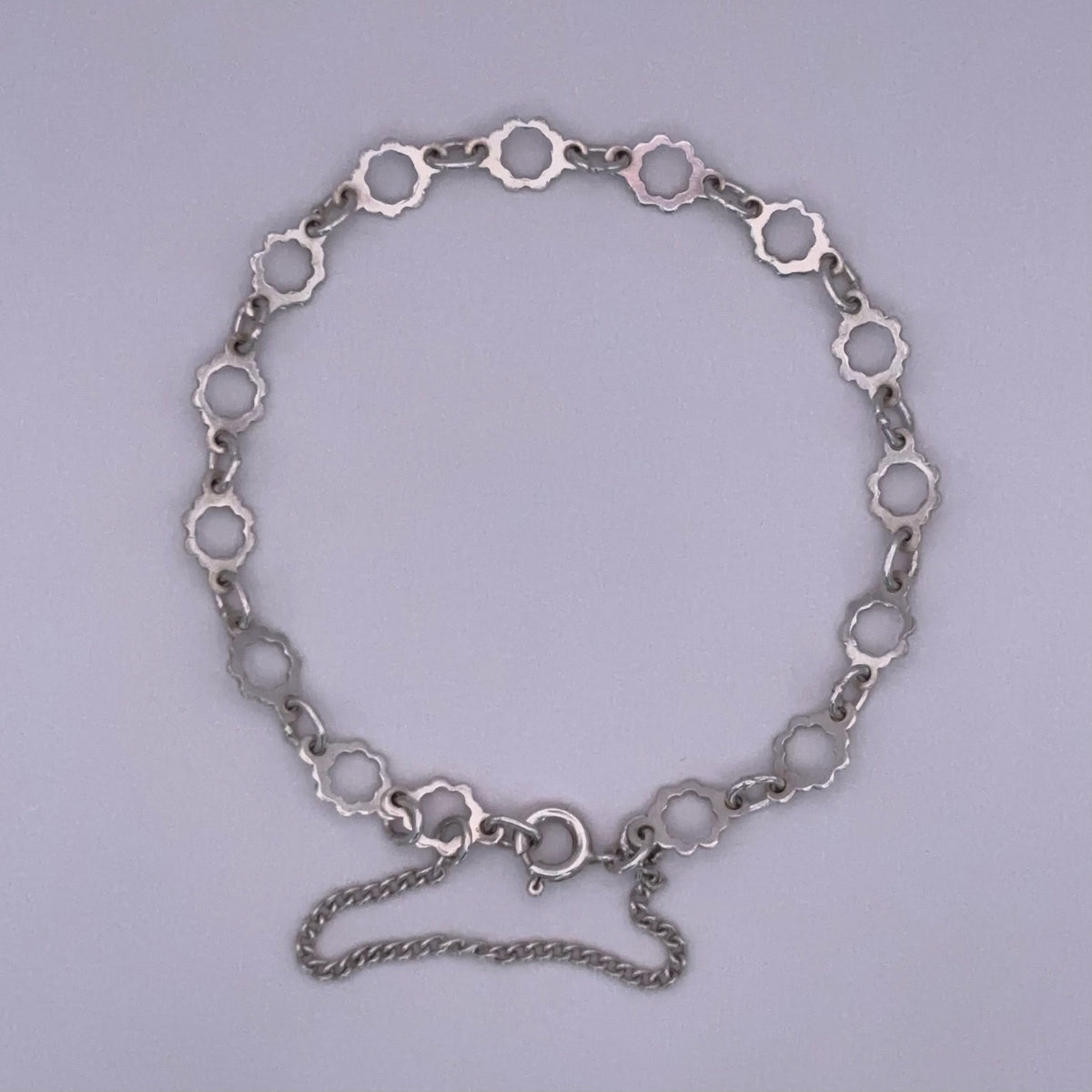Flower Link Bracelet