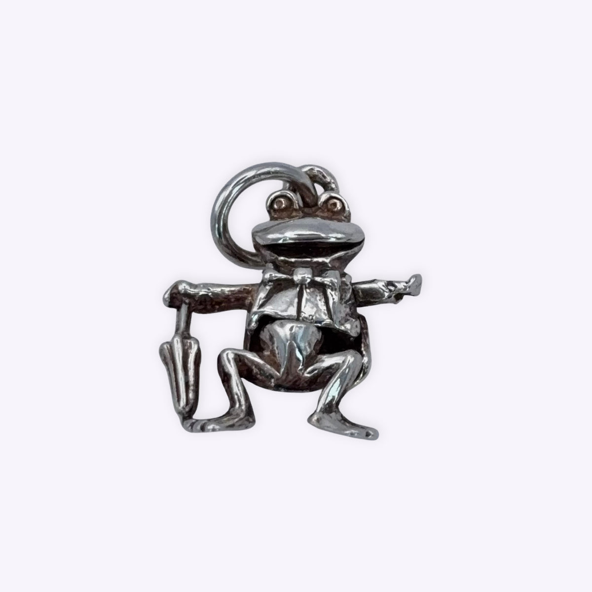 Jaunty Moving Frog