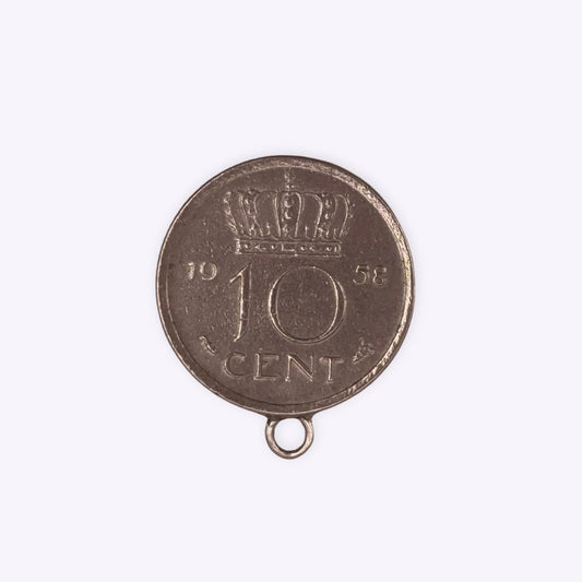Dutch 1958 10 Cent