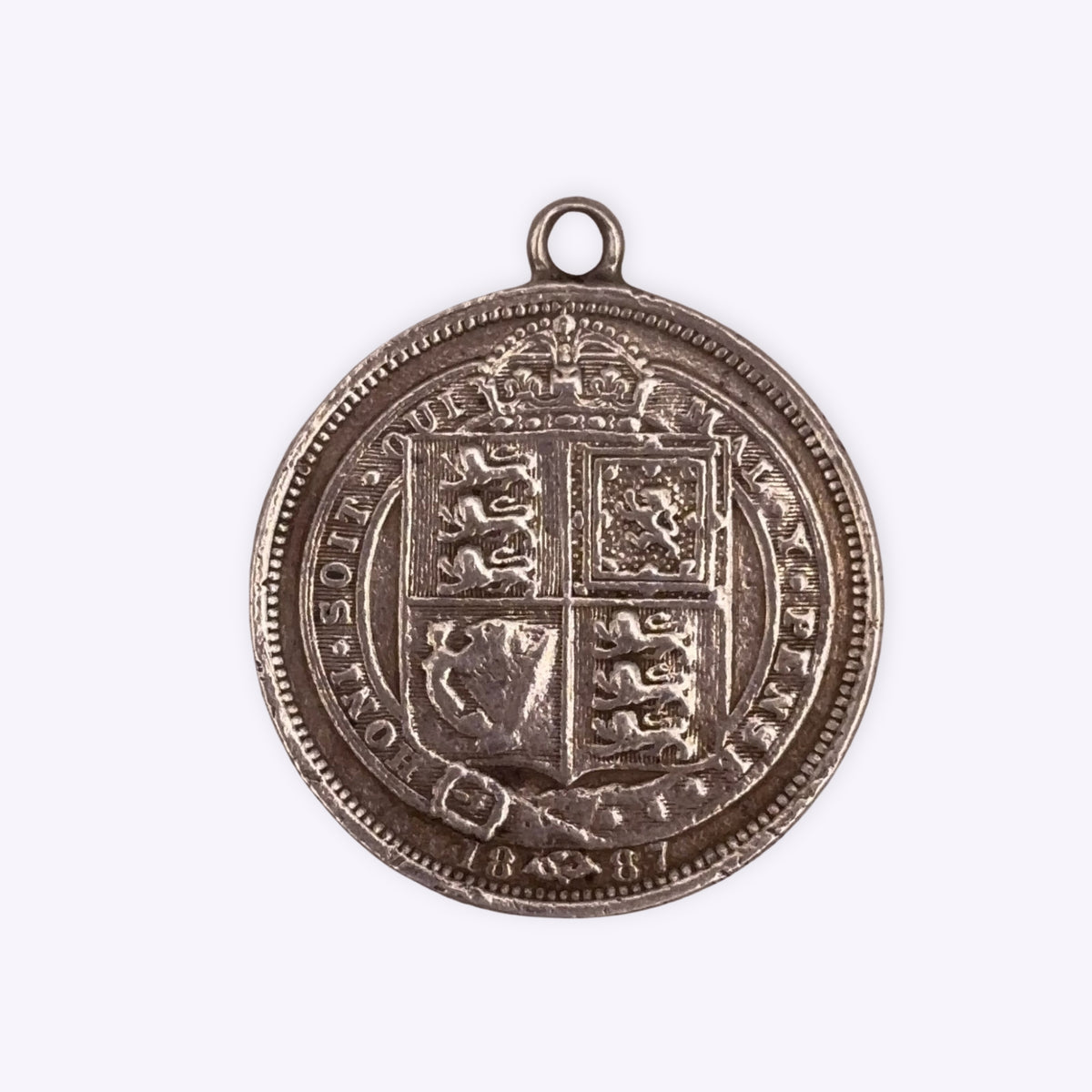 Antique British Shilling