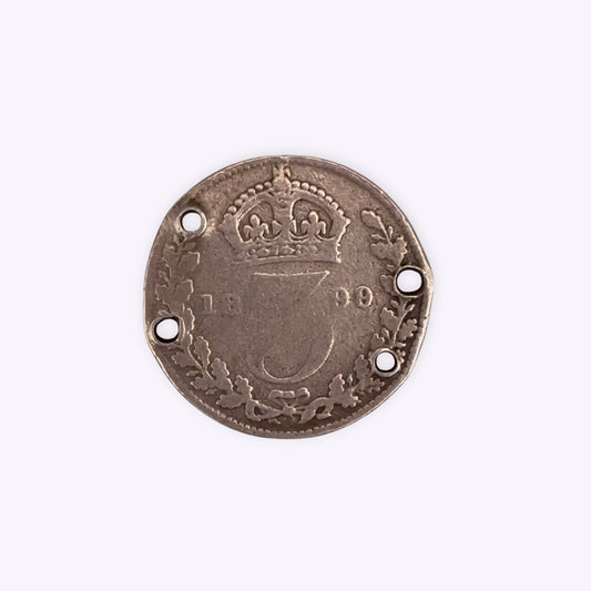 1899 British Three Pence