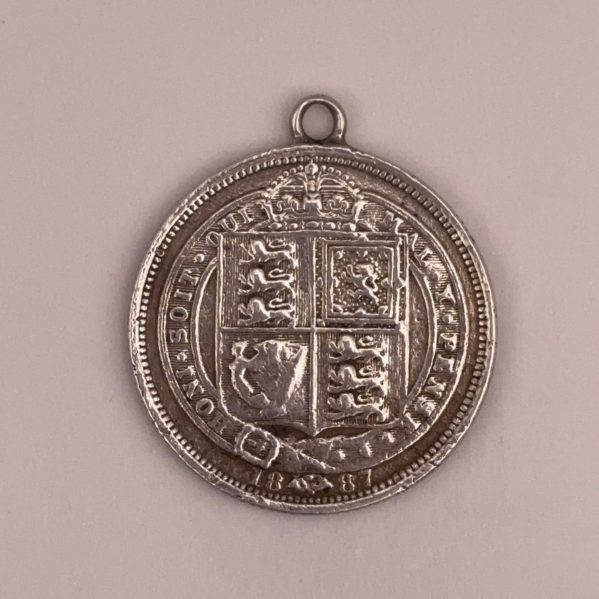 Antique British Shilling