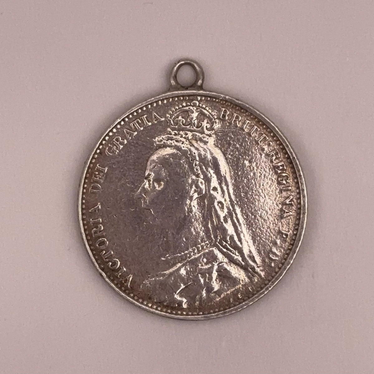 Antique British Shilling