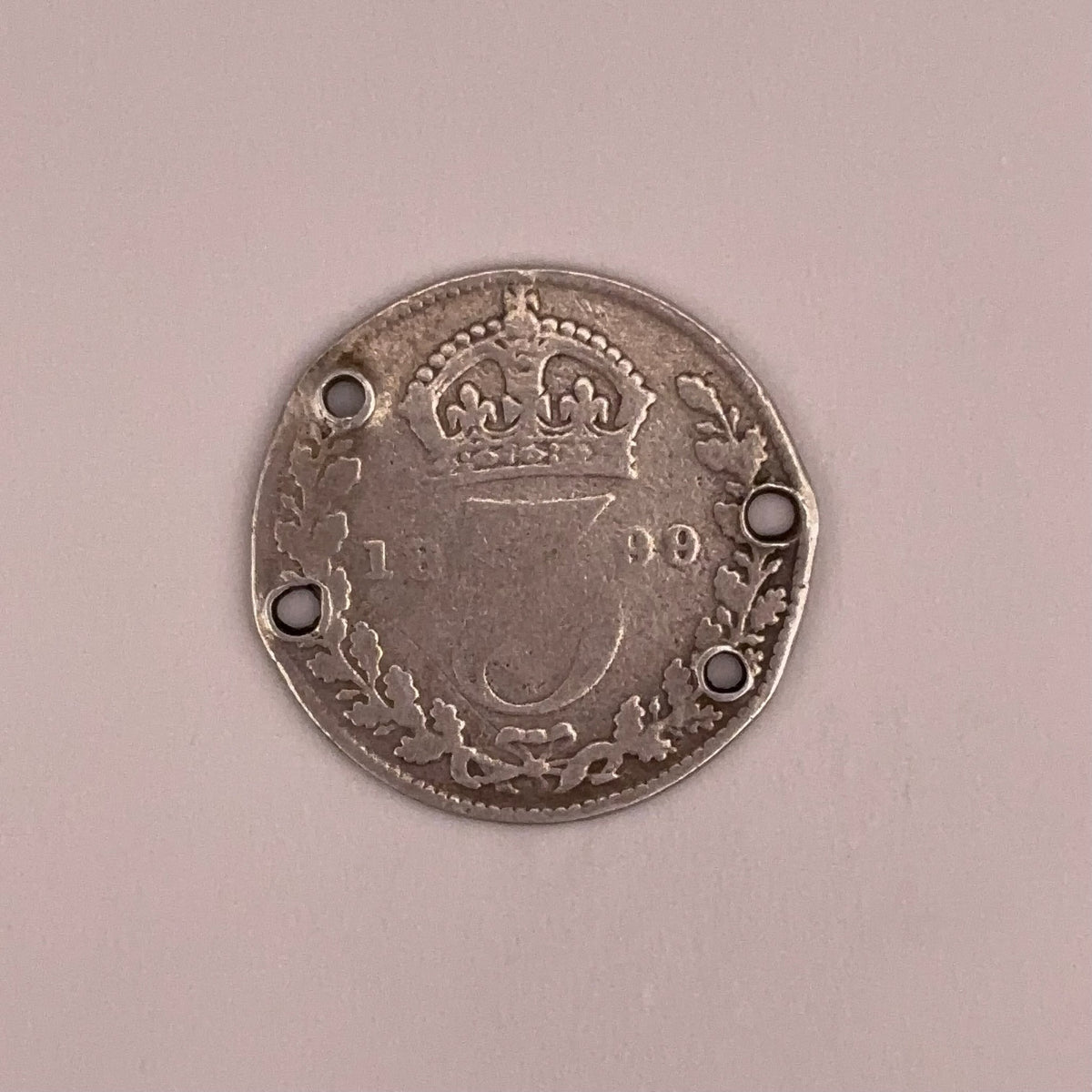1899 British Three Pence