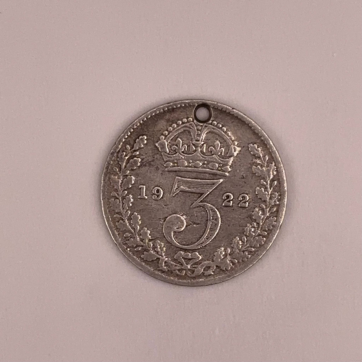 1922 British Three Pence