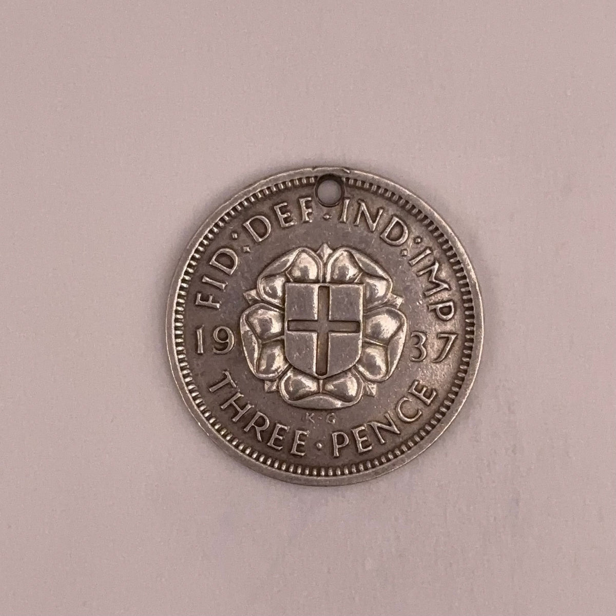 British 1937 Three Pence